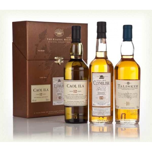 Whisky Classic Malts Collection, Coastal Coffret (3x20cl)